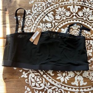 Skims Power Mesh Bandeau - Onyx L